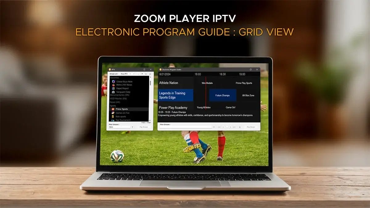 Zoom Player IPTV